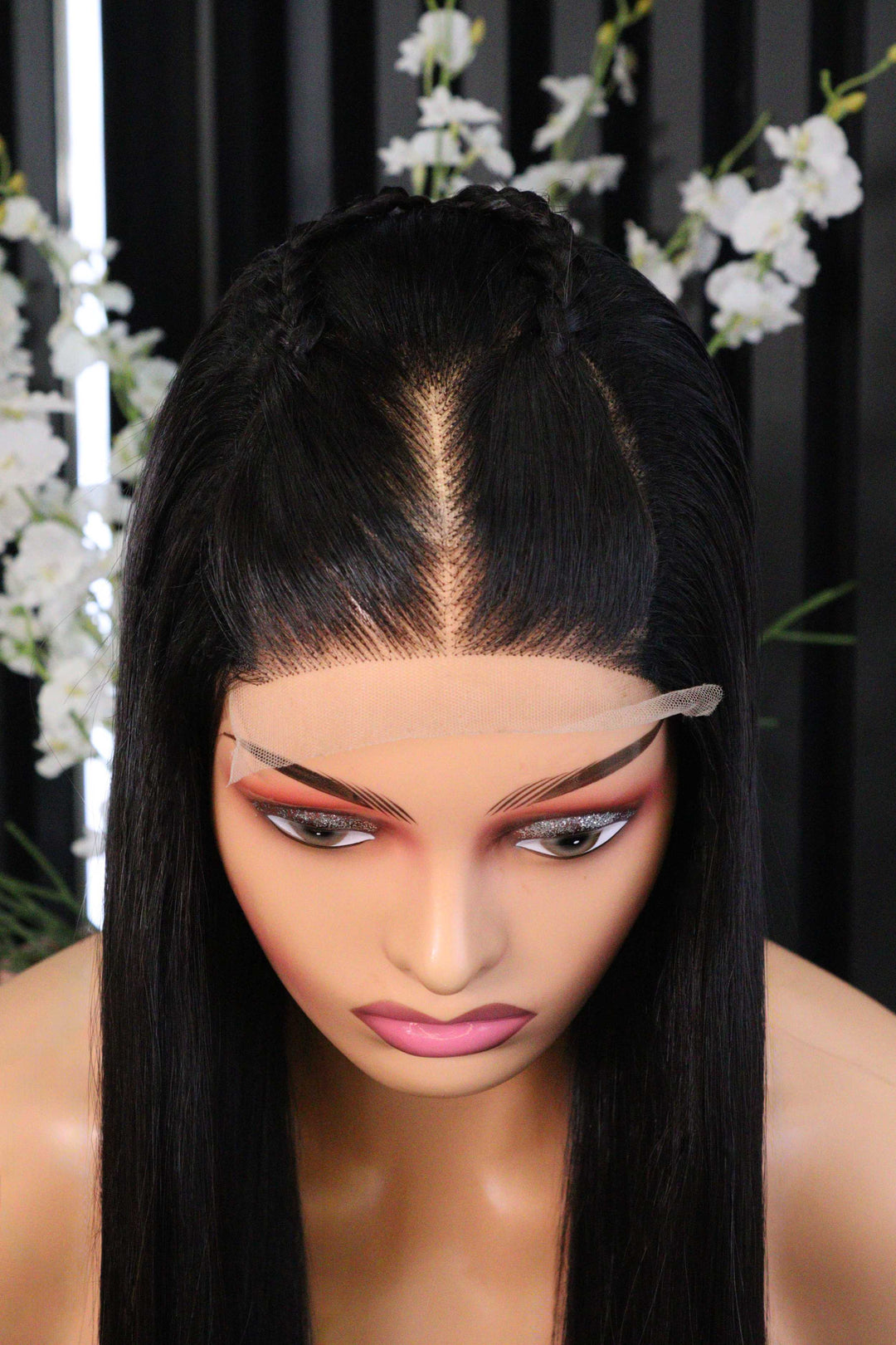Vietnamese 4x4 SDD Lace Wig Straight Col 1B 18 Inch