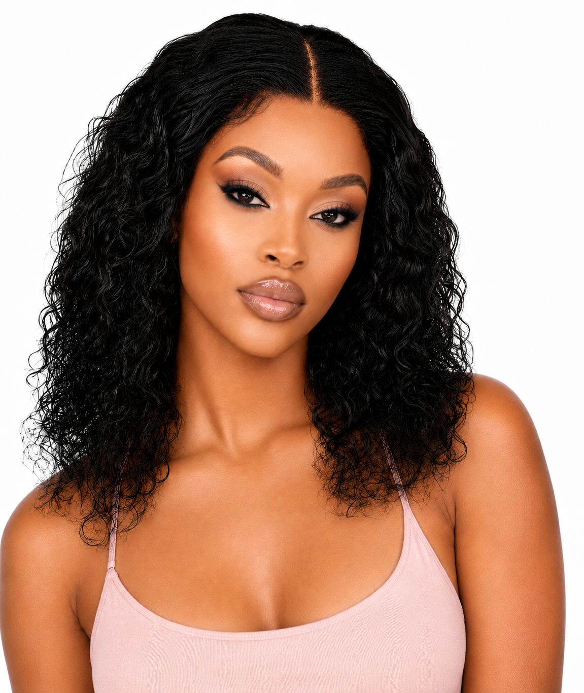 その他 TANGLE FREE wig Brazilian 4x4 Lace Wig - Water Wave 12