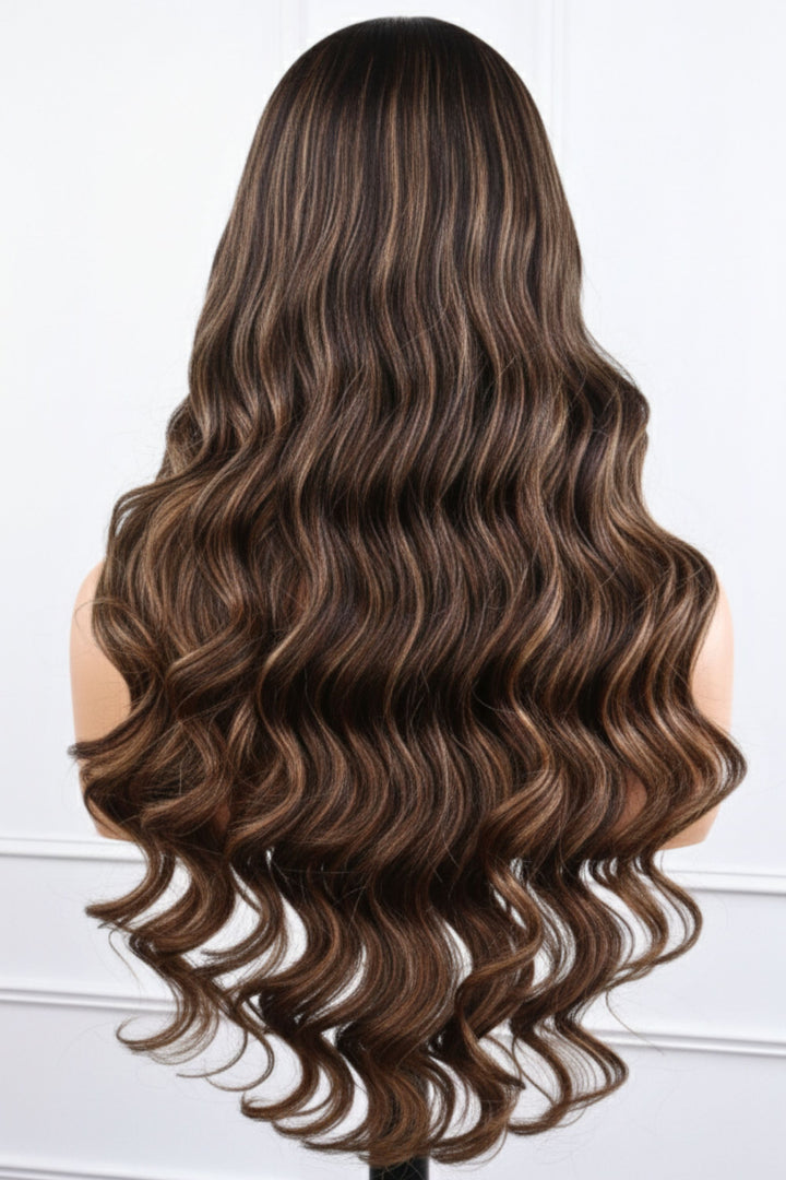 Peruvian HD 5x5 Lace Wig Straight NC30 22 Inch