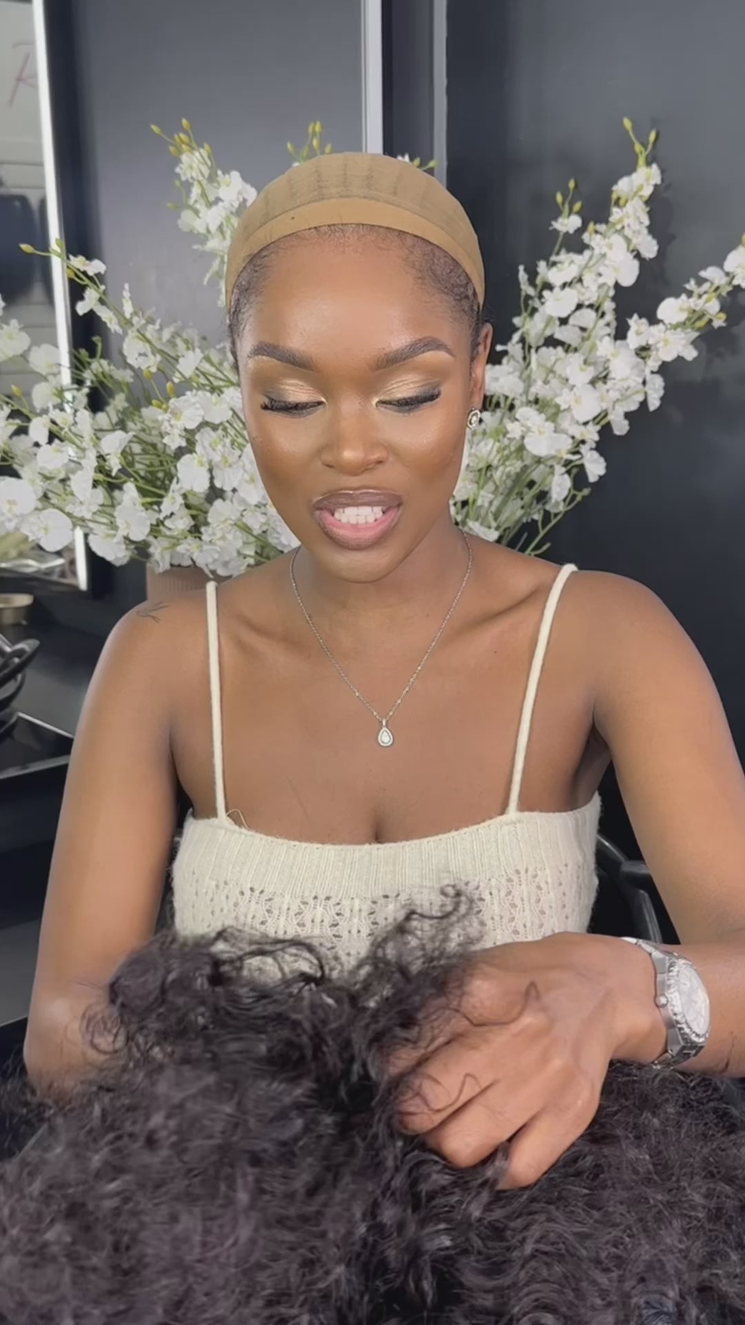 Brazilian Water Wave Fringe - Zoe