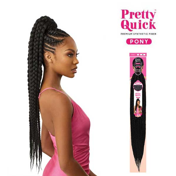 Outre Wrap Around Ponytail - Jumbo Box Braid 32"
