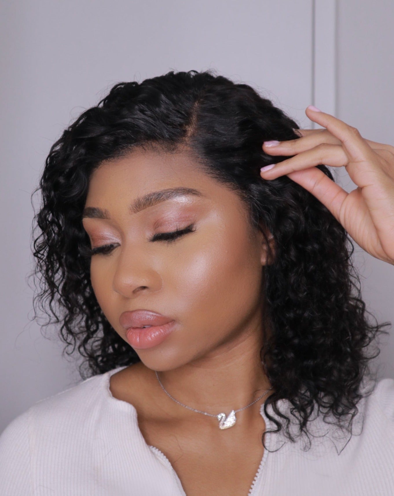Malaysian Curl Lace Front Wig  - 10