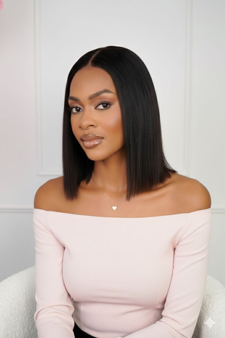 Brazilian Pre Cut 4x4 Straight Wig