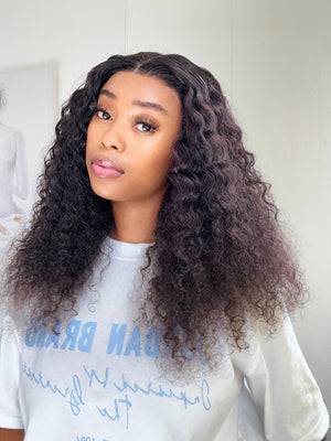 Brazilian Lace Front Wig - Deep Wave