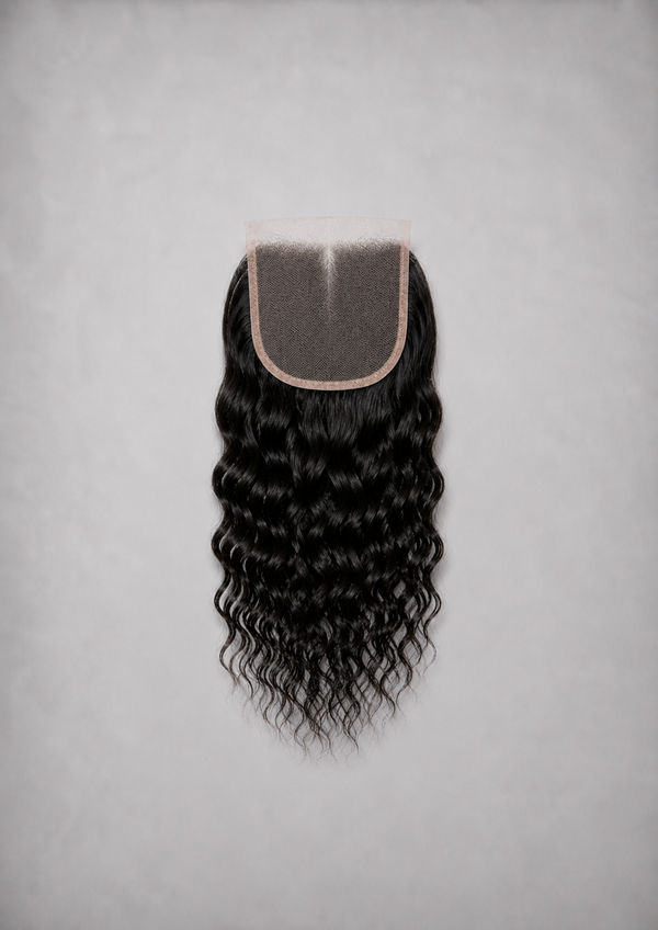 Peruvian 14A 4X4 Closure - Water Wave