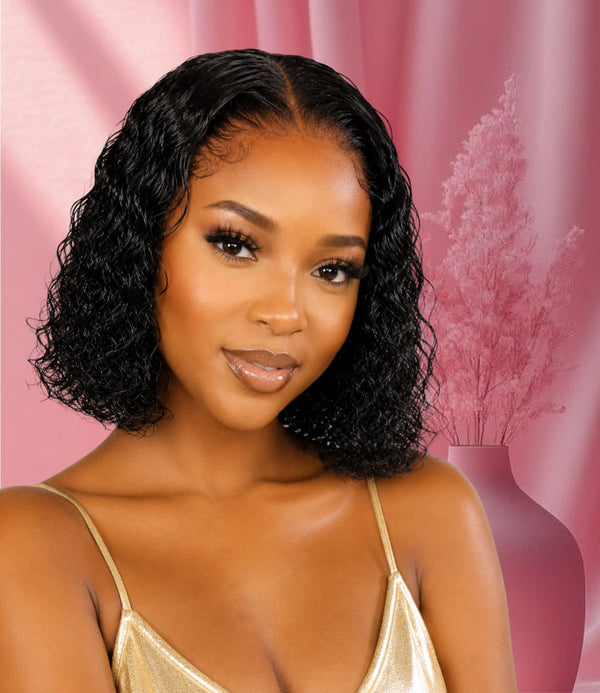 Women’s Month Exclusive | Glueless Ready-to-Wear Water Wave Bob Wig