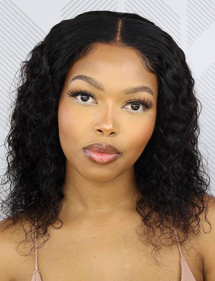 Brazilian 4x4 Lace Wig - Straight 12" and Natural Wave 12" - R2750