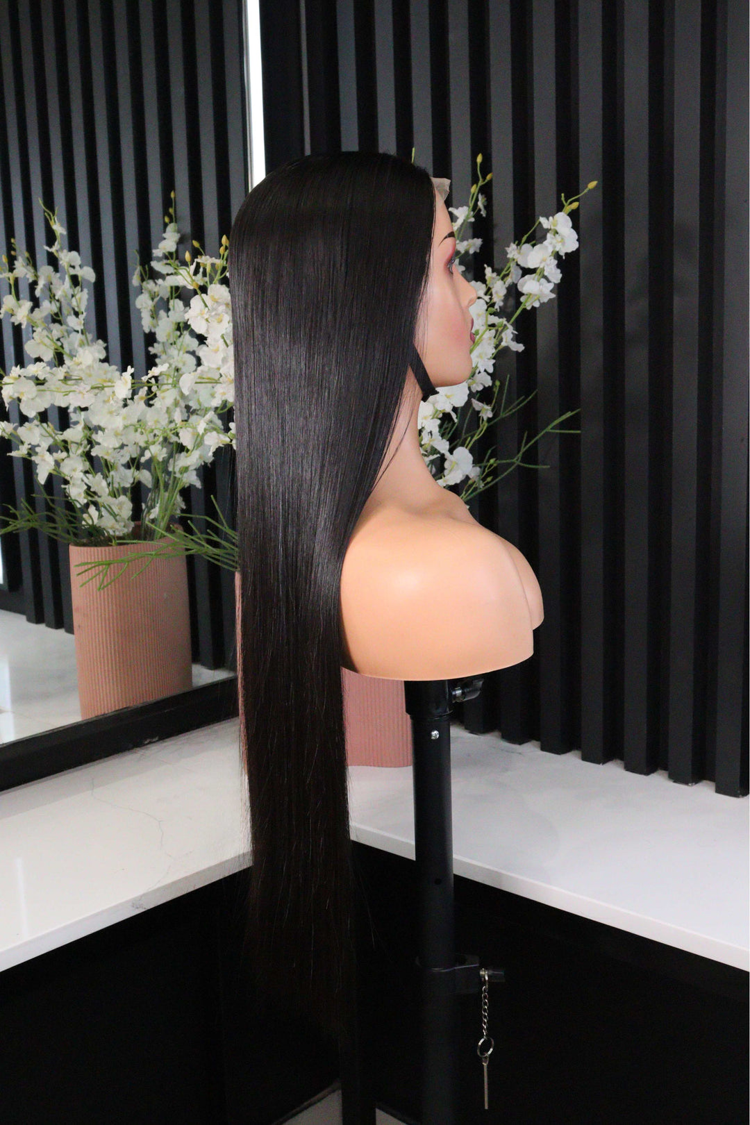 Vietnamese 4x4 SDD Lace Wig Straight Col 1B 26 Inch