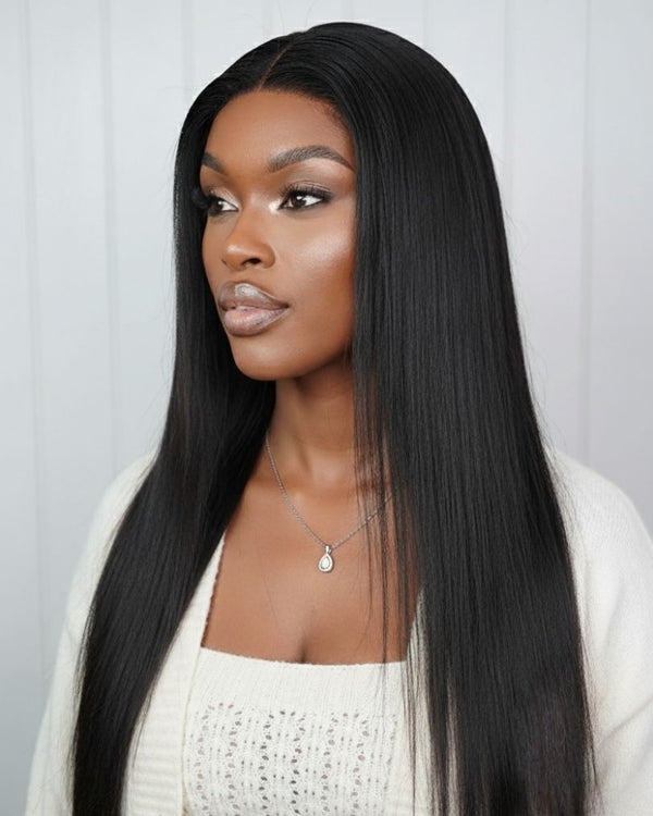Brazilian 4x4 Lace Wig Straight 16 Inch and Brazilian 4x4 Lace Wig 8 Inch