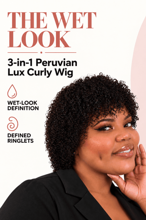 3-in-1 Peruvian Lux Curly Wig