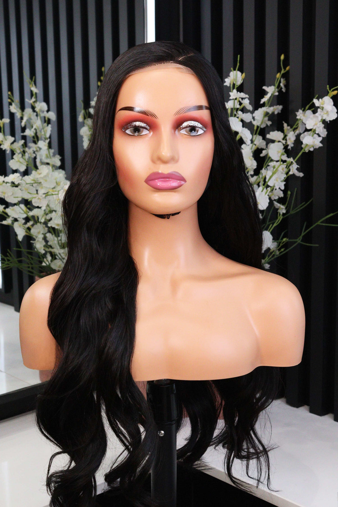 Vietnamese 4x4 SDD Lace Wig Straight Col 1B 26 Inch