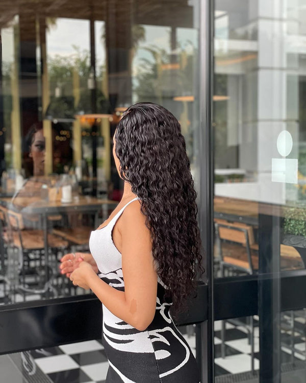 Brazilian Water Wave Lace Front Wig - 18"