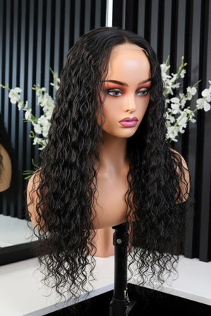 Peruvian HD Lace Front Wig Water Wave 18"