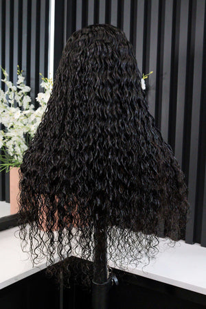 Peruvian HD Lace Front Wig Water Wave 18"