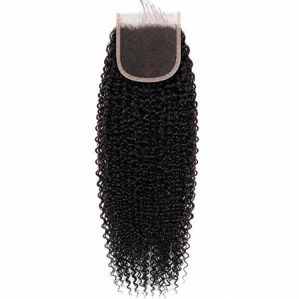 BRAZILIAN 10A 4x4 Closure Kinky Curl
