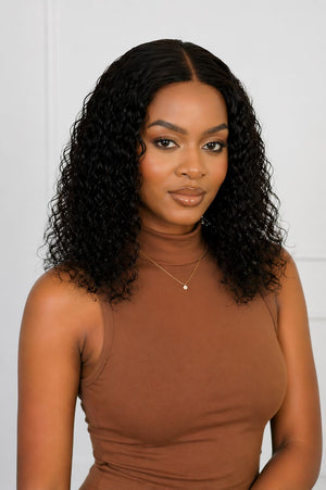 Brazilian Pre Cut 4x4 Water Wave Wig