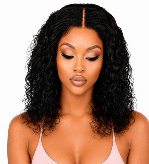 Brazilian 4x4 Lace Wig - Water Wave 12"