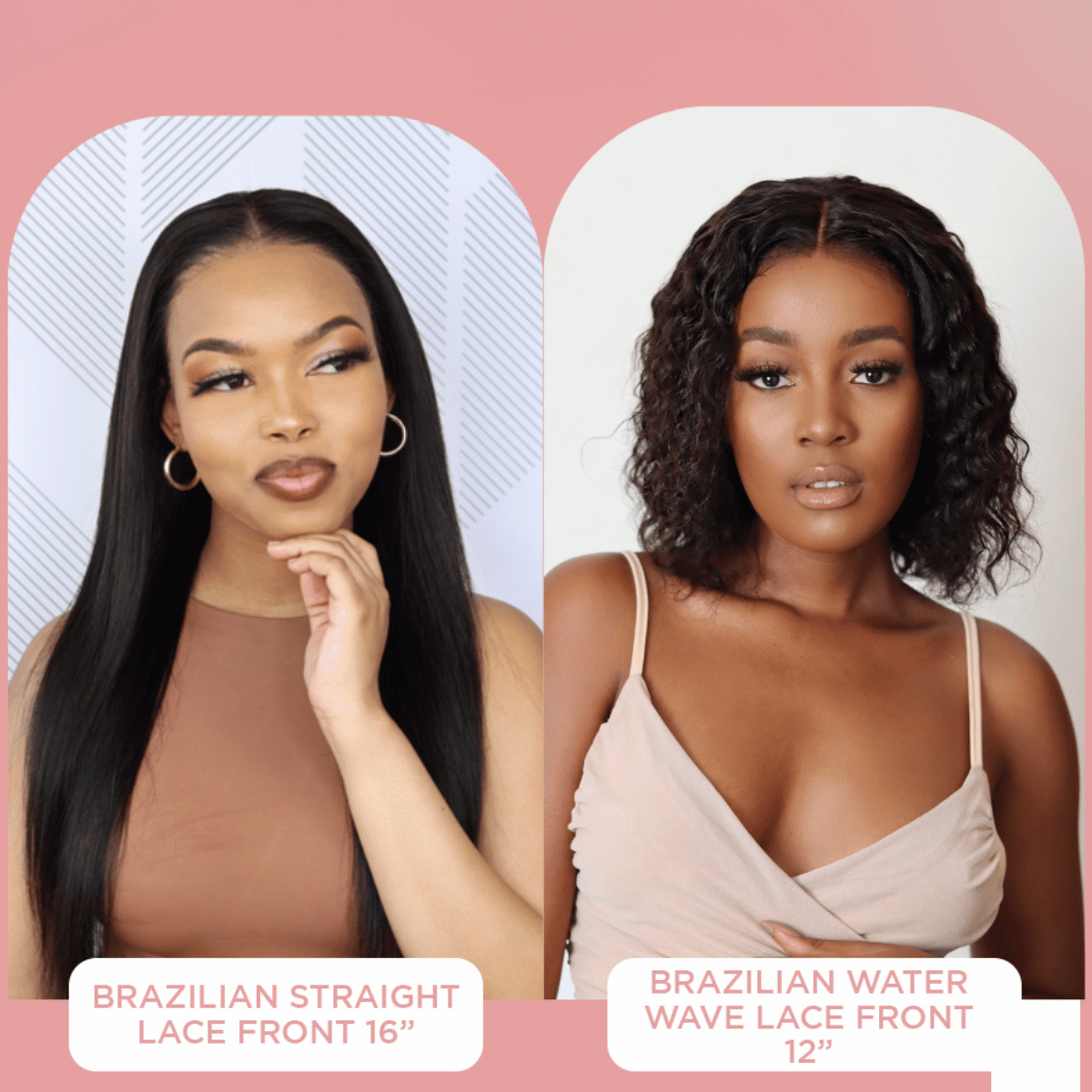 Brazilian Lace Front Wig Straight 16