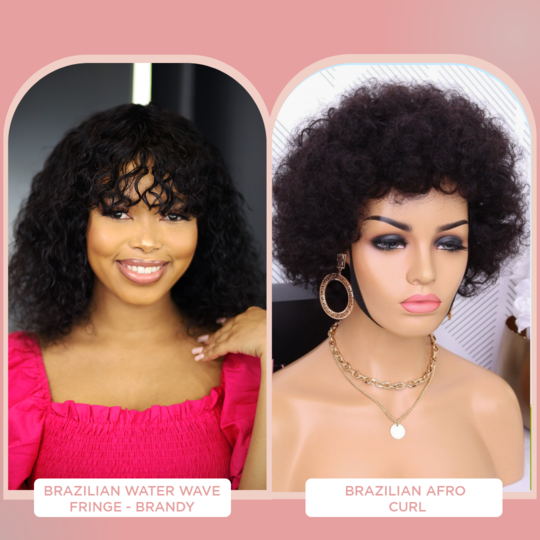 Any 2 Brazilian Wigs for R1999