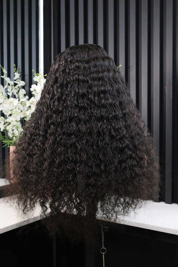 Peruvian HD Lace Front Wig Water Wave 18"