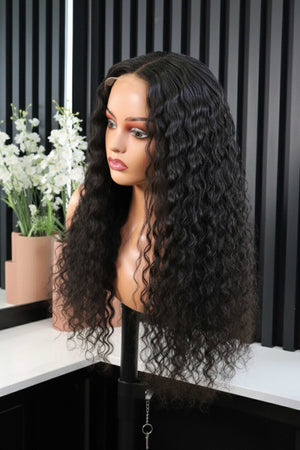 Peruvian HD Lace Front Wig Water Wave 18"