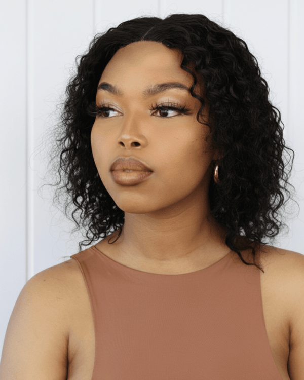 Brazilian Middle Part 8inch Combo