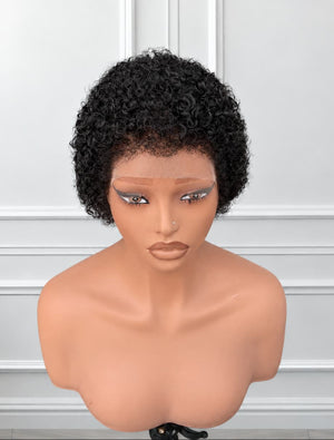 Peruvian HD 5x5 Lace Wig Jamila Nat 8 Inch