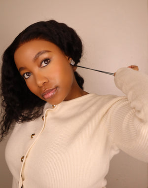 Drawstring Pre-Cut Peruvian 13x4 Lace Wig Water Wave