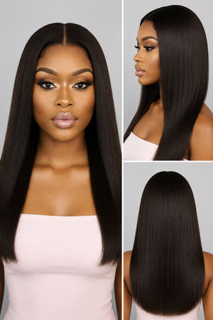 Peruvian 6x4 Pre Cut Straight Lace Wig