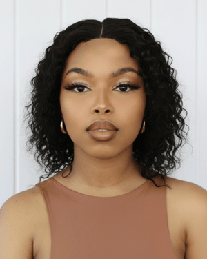 Brazilian Middle Part 8inch Combo