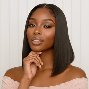 Peruvian 6x4 Pre Cut Straight Lace Wig
