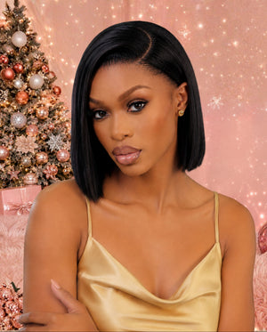 Christmas in July Special | Glueless Ready to Wear Straight Bob Wig