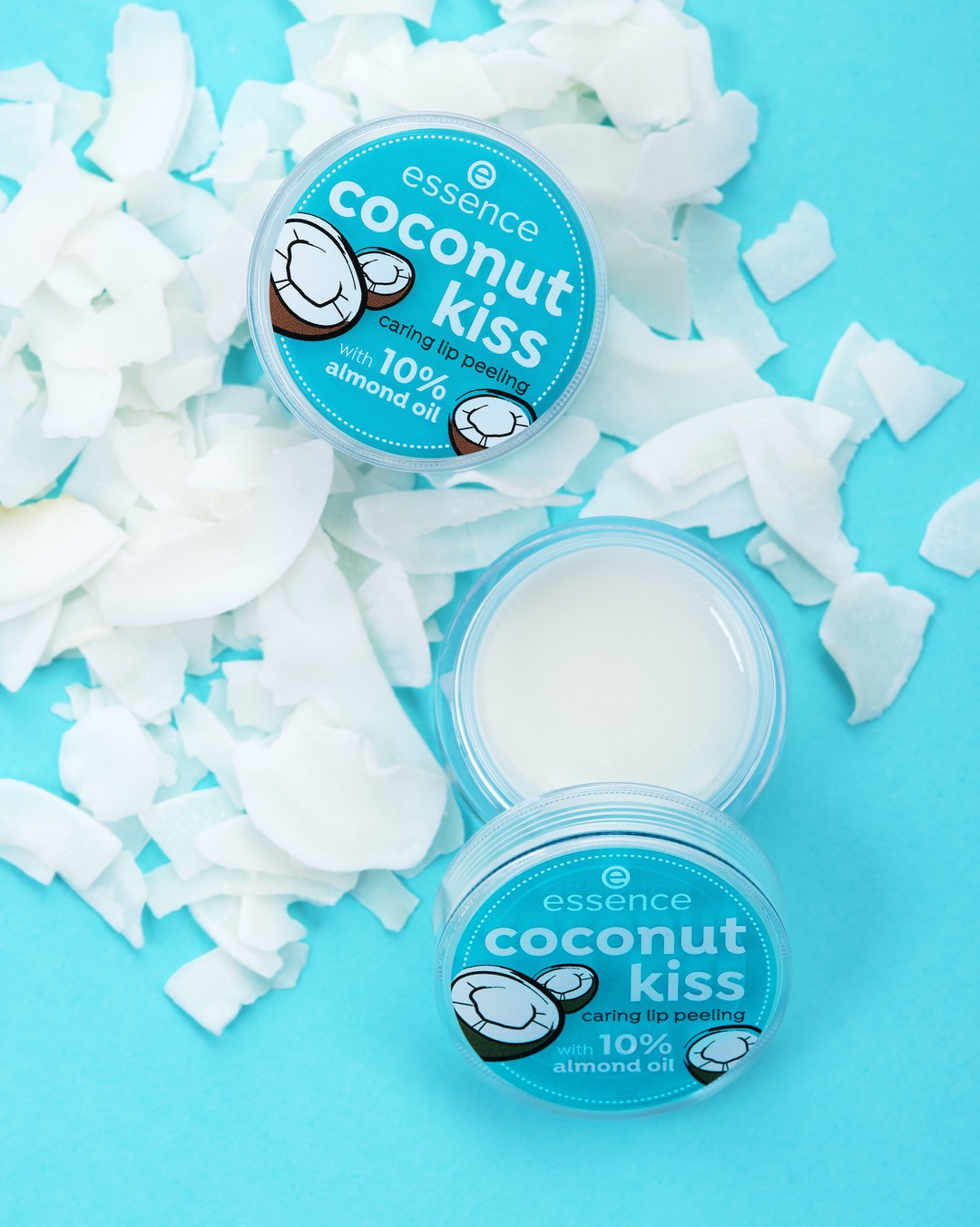essence coconut kiss caring lip peeling 01