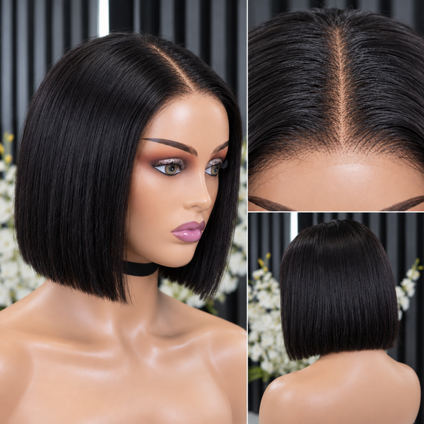Glueless Ready-to-Wear Brazilian Bob Wig