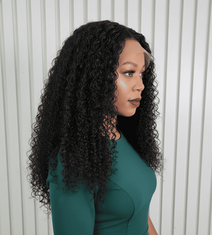 Peruvian 13x4 Lace Frontal Wig Burmese Curl