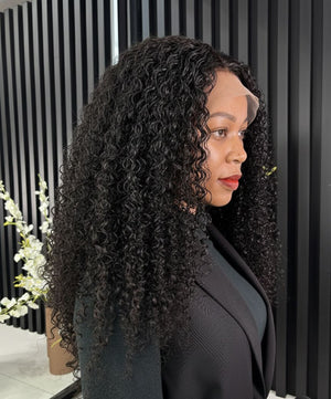 Peruvian 13x4 Lace Front Wig Burmese Curl