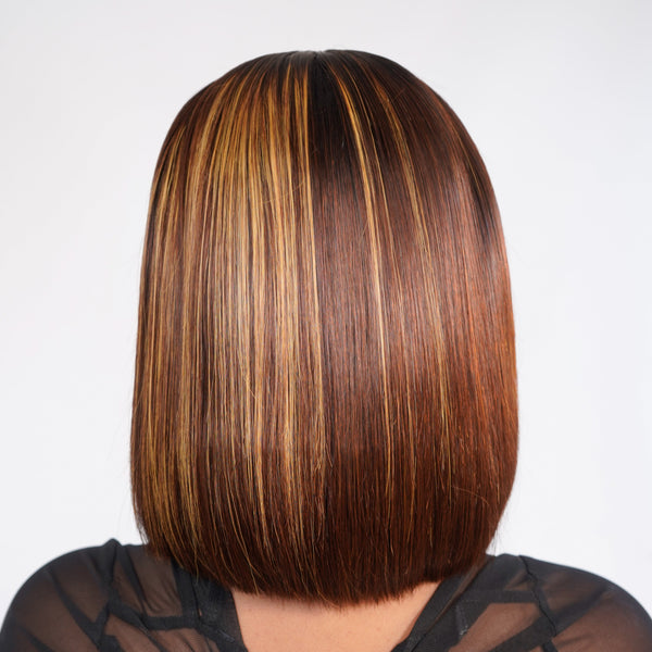 Peruvian 5x5 Style Bob Wig G03 8 Inch