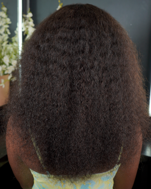 Peruvian 5x5 Lace Wig Water Wave Nat 18 inch