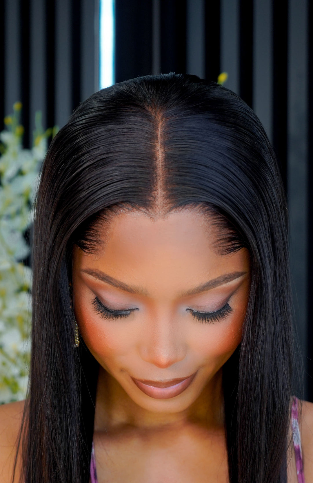LAGOS Hairline HD Peruvian Lace Frontal Wig Straight Nat 10 Inch