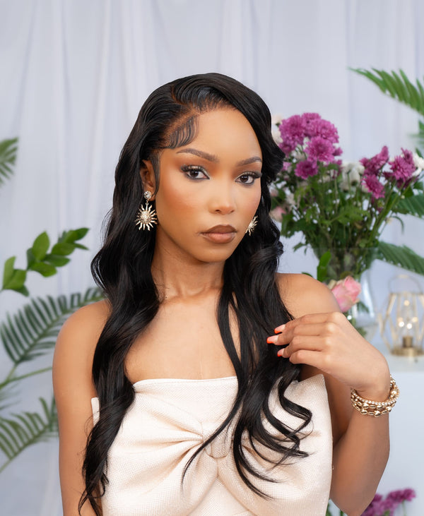 Peruvian 9x6 Pre Bleached Straight Lace Wig