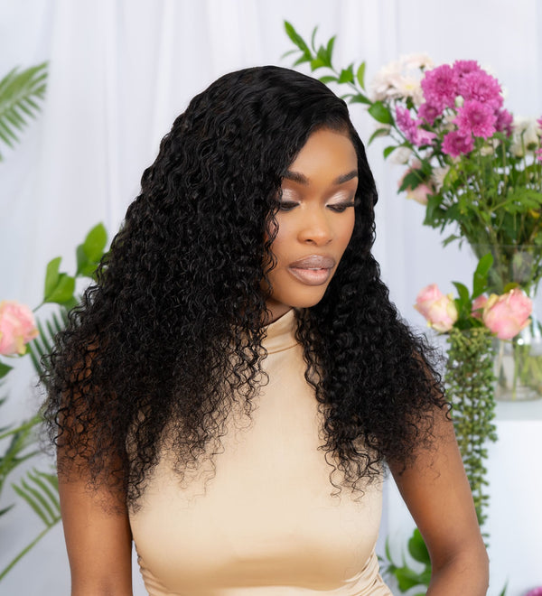 HD Peruvian 13x4 Lace Wig Velvet Curl 18 Inch