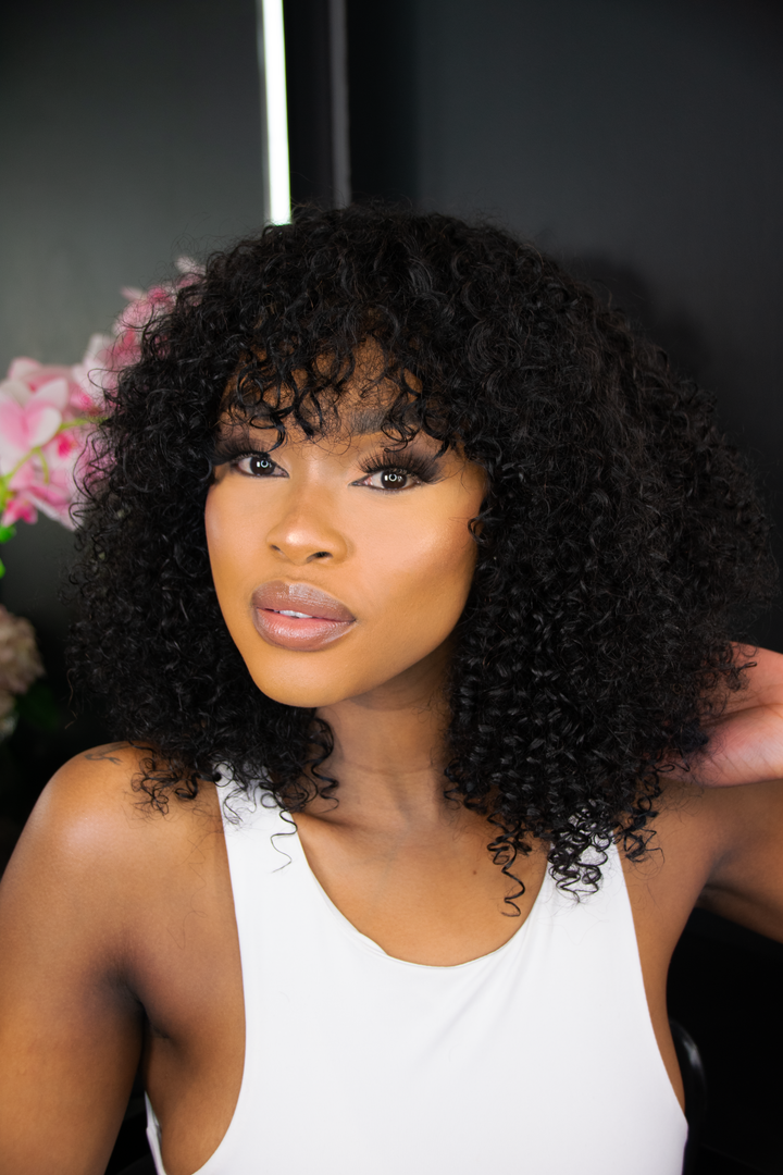 Peruvian Afro Fringe  - 1B- 16"