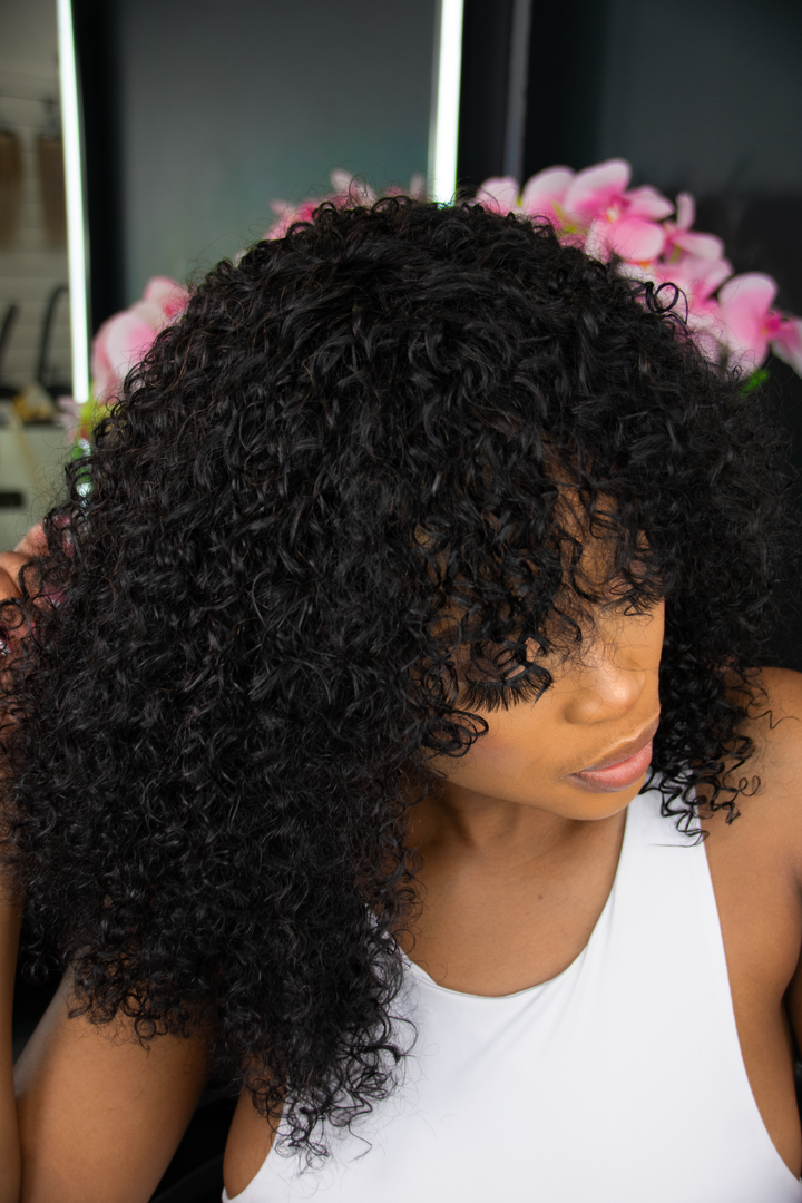 Peruvian Afro Fringe  - 1B- 16"