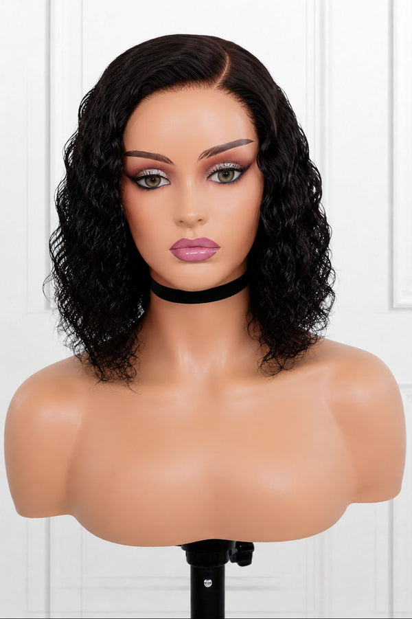 Drawstring Pre-Cut Brazilian 13x4 Lace Wig - Water Wave
