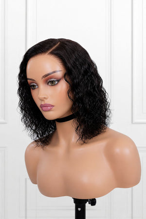 Drawstring Pre-Cut Brazilian 13x4 Lace Wig - Water Wave
