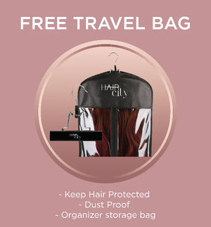 Brazilian 4x4 Kinky Curl and Travel Bag