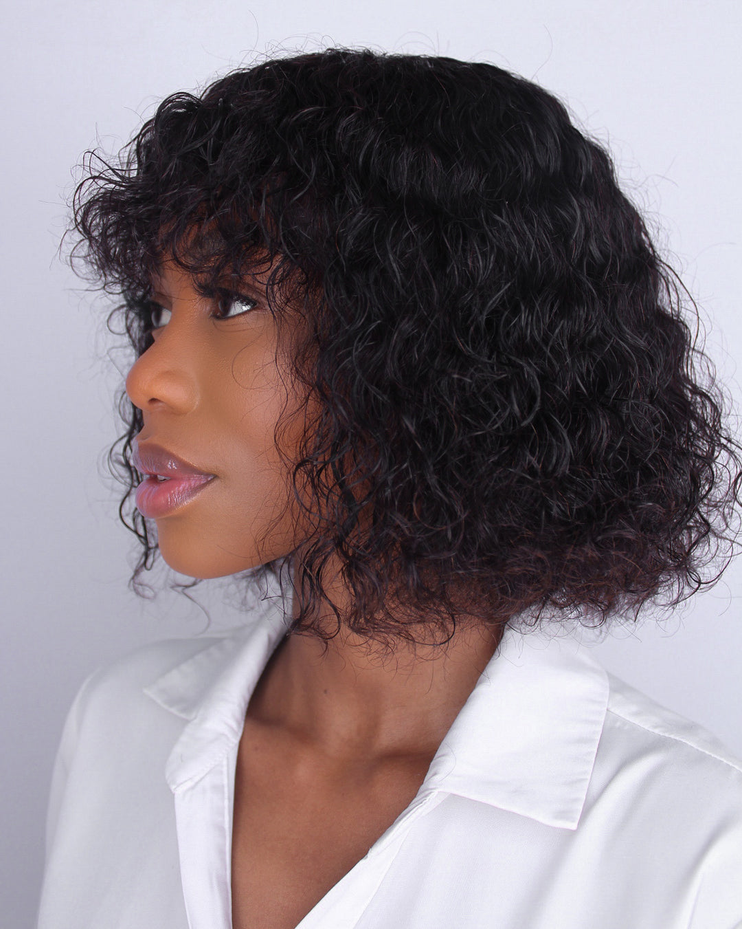 Double Drawn Straight 10" and Zoe Fringe Wig