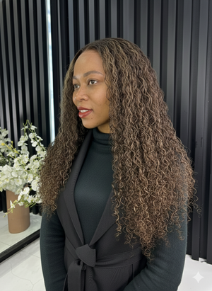 Peruvian HD 5x5 Lace Wig R Curl 230 22 Inch