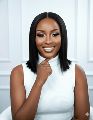 Brazilian 4x4 Lace Wig - Straight 12" and Natural Wave 12" - R2750