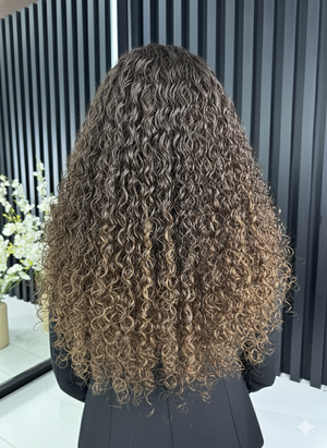 Peruvian HD 5x5 Lace Wig R Curl 230 22 Inch